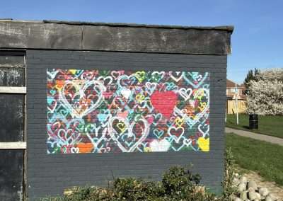 Gosport Pavilion Mural Love