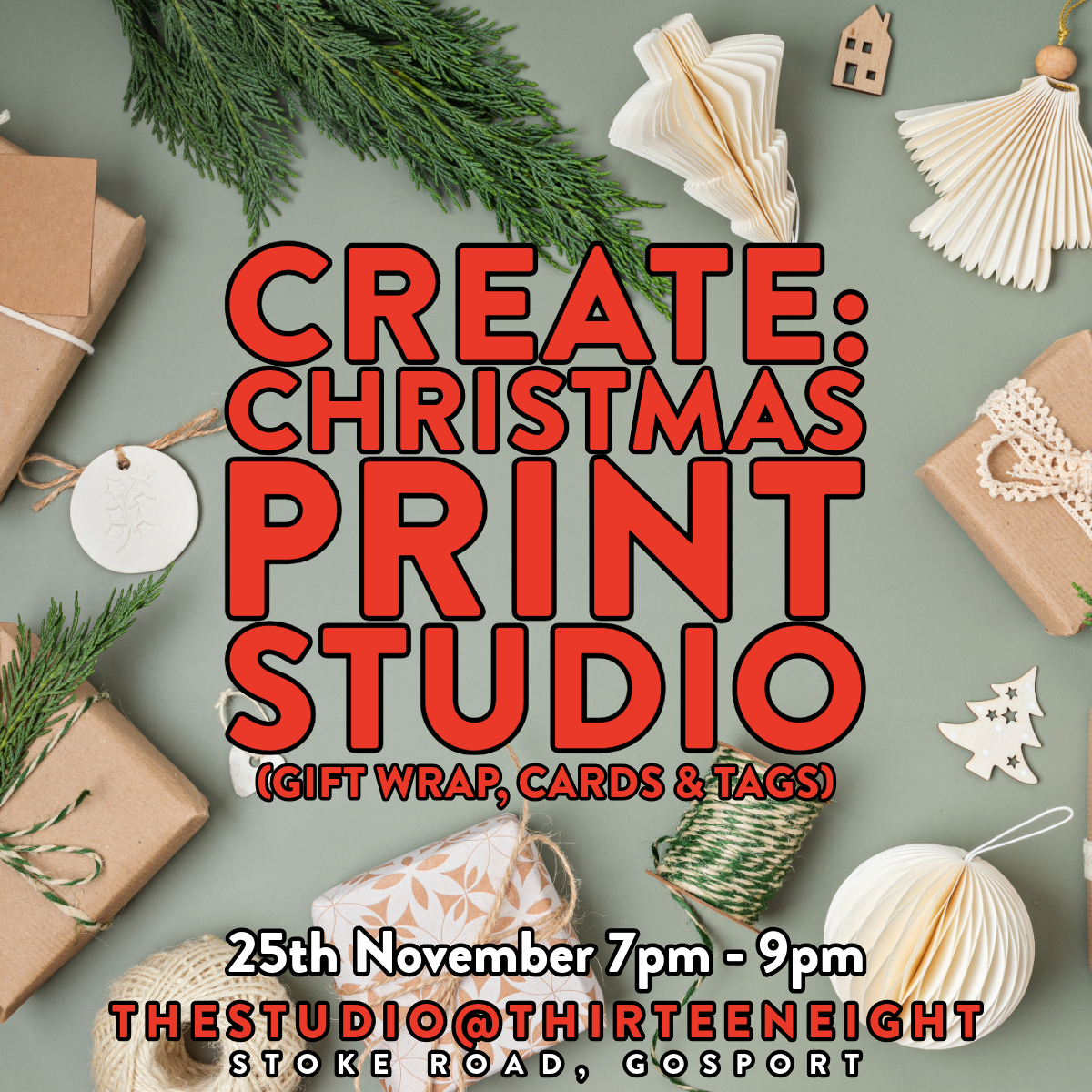 Christmas Printmaking Workshop
